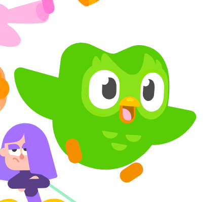 Duolingo's green owl and the infamous reminder notification