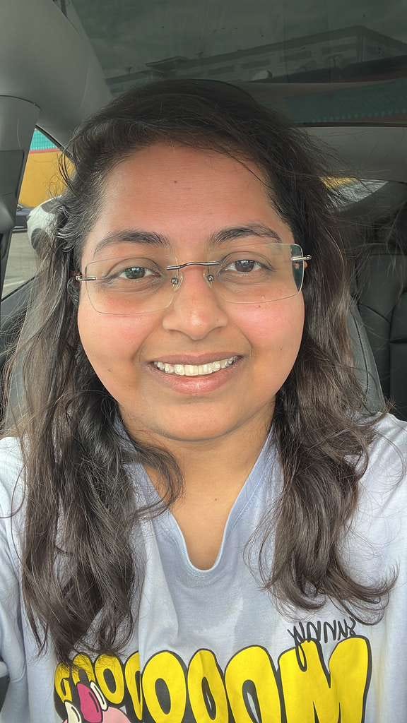 Anupriya after completing 108 sun salutations